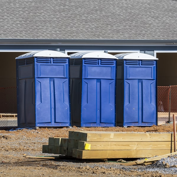 are there any restrictions on what items can be disposed of in the porta potties in Macedon New York